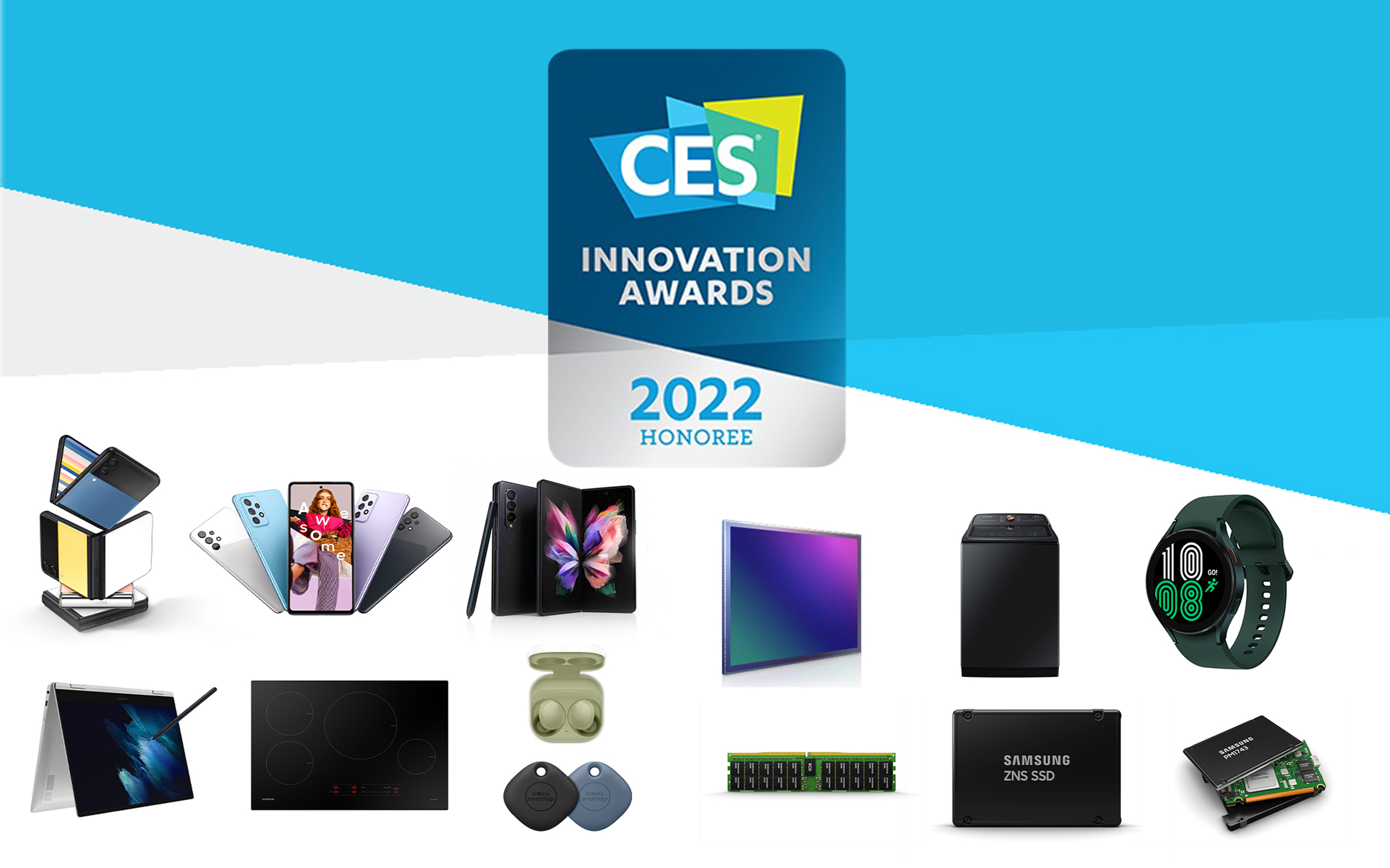 Consumer Technology Association Honors Samsung With 43 CES 2022