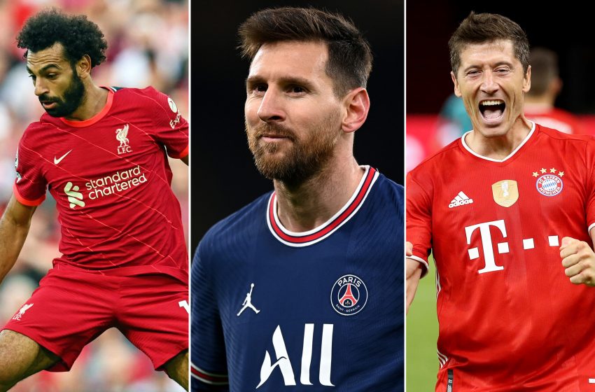 Finalists for the Best FIFA Award: Lewandowski, Messi, Salah