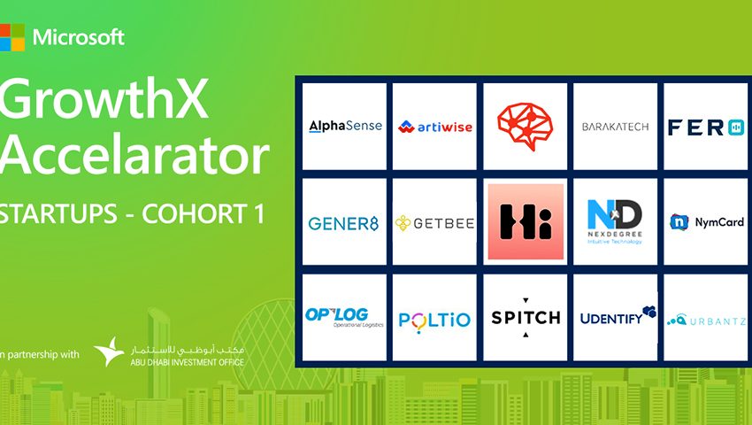  Microsoft for Startups celebrates GrowthX Accelerator’s first cohort graduates from across MENA