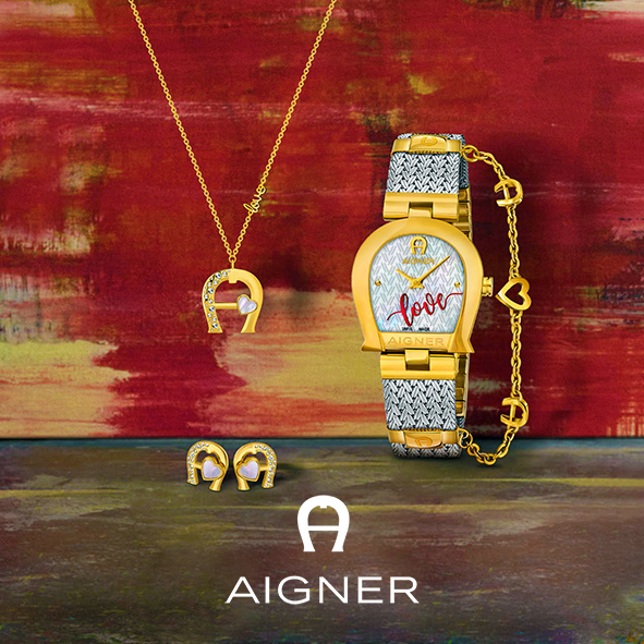 Valentine s day With love from AIGNER Pan Time Arabia