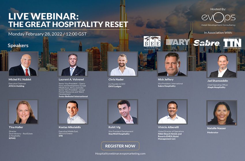  Leading Hospitality Experts to Discuss Challenges and Solutions for Protecting and Growing the Hotel Business During Live Webinar
