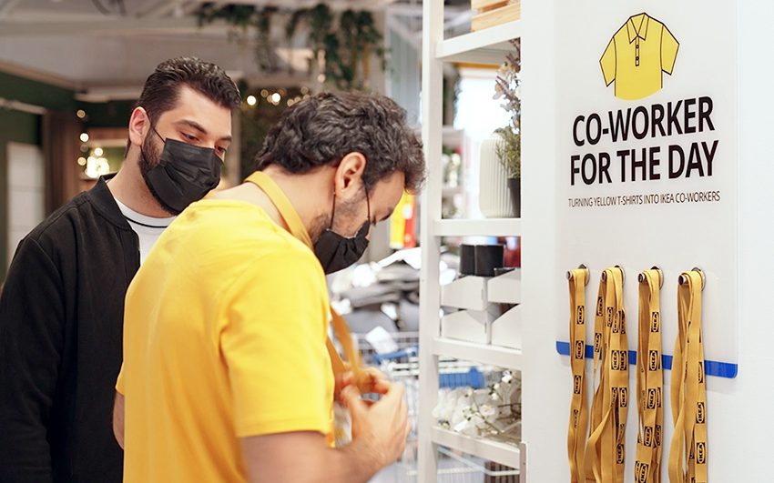  Al-Futtaim IKEA uses the color yellow to its advantage, runs ‘IKEA co-worker for the day’ campaign