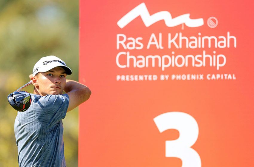  Nicolai Højgaard snatches lead at Ras Al Khaimah Championship presented by Phoenix Capital