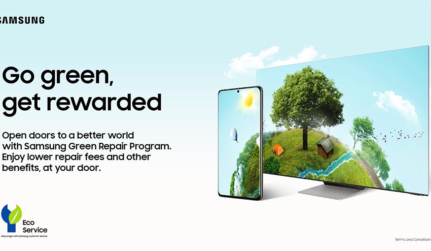  Samsung launches ‘Green Repair Campaign’ to provide customers with sustainable experiences