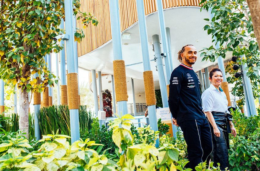  Petronas Invites Lewis Hamilton To Make A Pit Stop At The Malaysia Pavilion, Expo 2020 Dubai, Following Pre-Season Testing In Bahrain