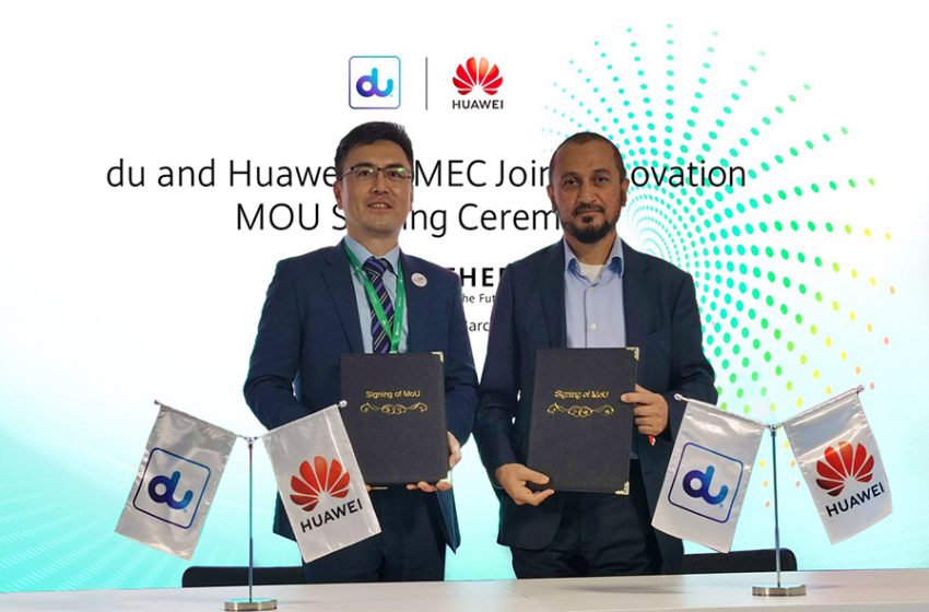  du and Huawei Partner to Implement 5G MEC Solution at MWC 2022