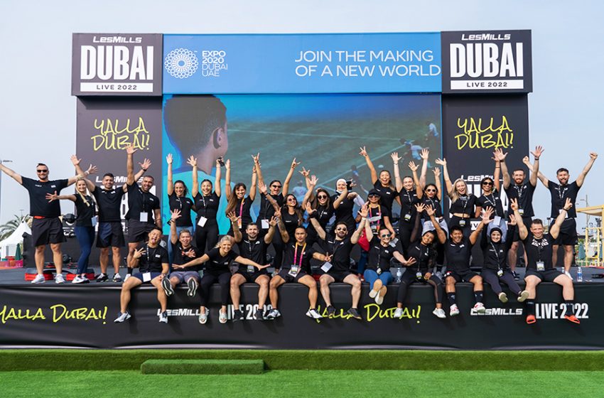  Les Mills – the Global Leader in Group Fitness Conducts the Biggest Fitness Party of the Year at the Expo 2020 Sports Arena