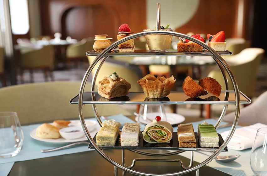  Indulge in the Finest British Tradition with Afternoon Tea on the Queen Elizabeth 2