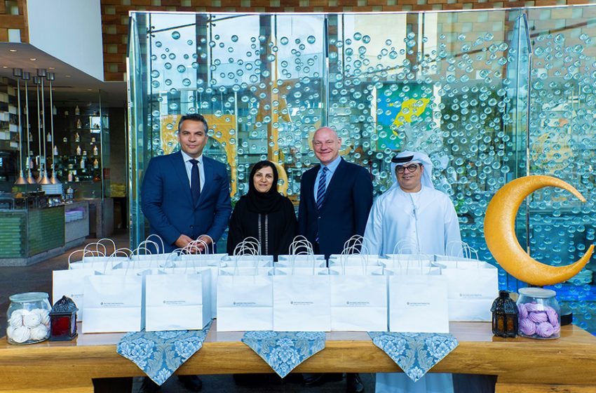  INTERCONTINENTAL HOTELS DUBAI FESTIVAL CITY IN COOPERATION WITH TARAHUM CHARITY FOUNDATION PROVIDE IFTAR MEALS FOR PEOPLE IN NEED