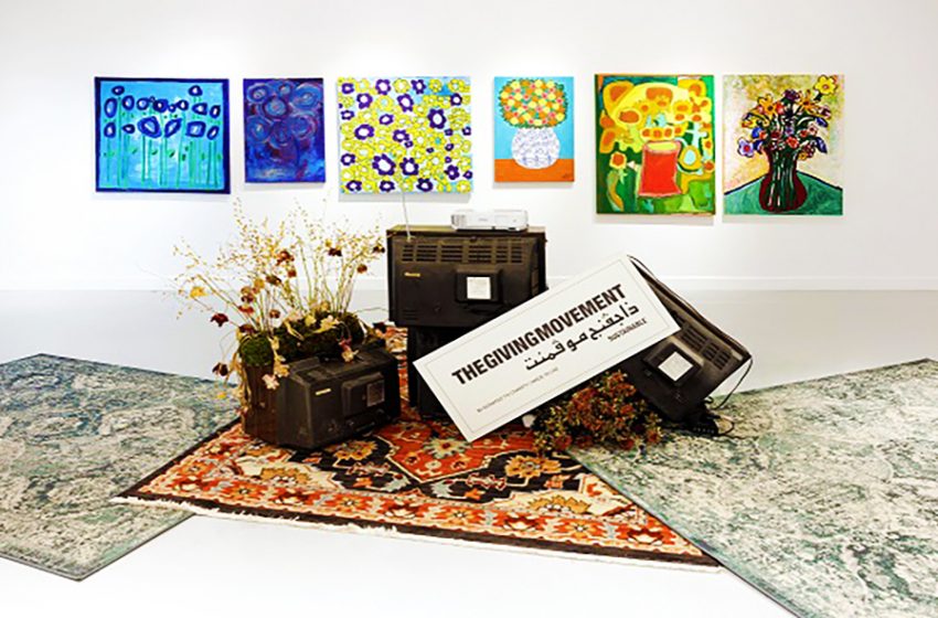  Mawaheb supports ‘Let Live or Let Die’ by The Giving Movement with nine paintings