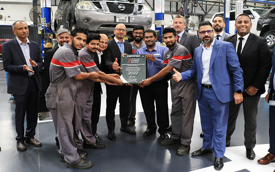 nissan service center sheikh zayed road