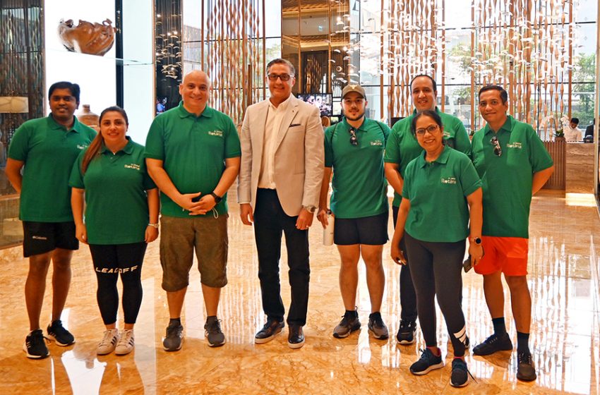  Al Jaddaf Rotana organized a biking event to mark the celebrations of World Bicycle Day as part of their CSR initiatives