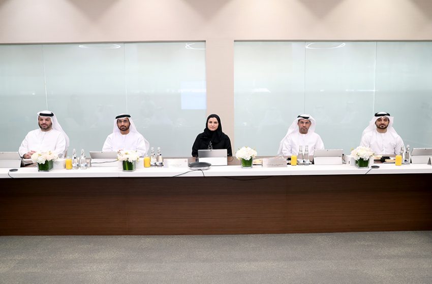  UAE Space Agency Board members review the latest developments and strategic projects in the sector