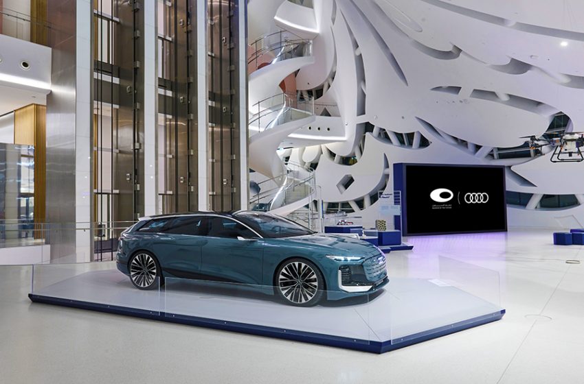  متحف المستقبل يعرض سيارة A6 Avant e-tron التجريبية من أودي