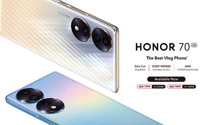  Get Your Hands on The All-New HONOR 70 5G with Industry’s First Solo Cut Vlog Mode
