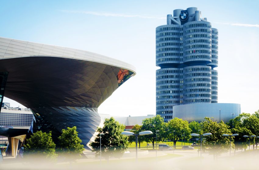  Built to shape tomorrow: An international icon celebrates its 50th birthday…  Karl Schwanzer’s BMW Headquarters is a symbol of a new era. Spectacular performance by US vertical dancers BANDALOOP.