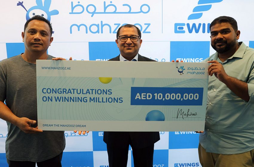  A first in Mahzooz’s history: two winners share top prize of AED 10,000,000  
