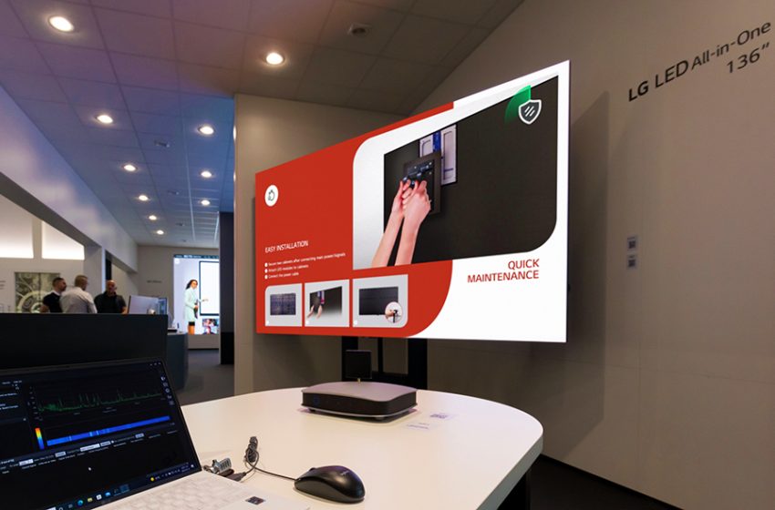  LG LEVELS UP SECURITY OF ITS COMMERCIAL DISPLAYS WITH ADVANCED EAVESDROPPING DETECTION