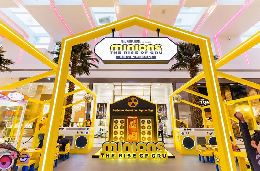  Minions: The Rise of Gru Experience Launches in  City Centre’s Ajman and Fujairah