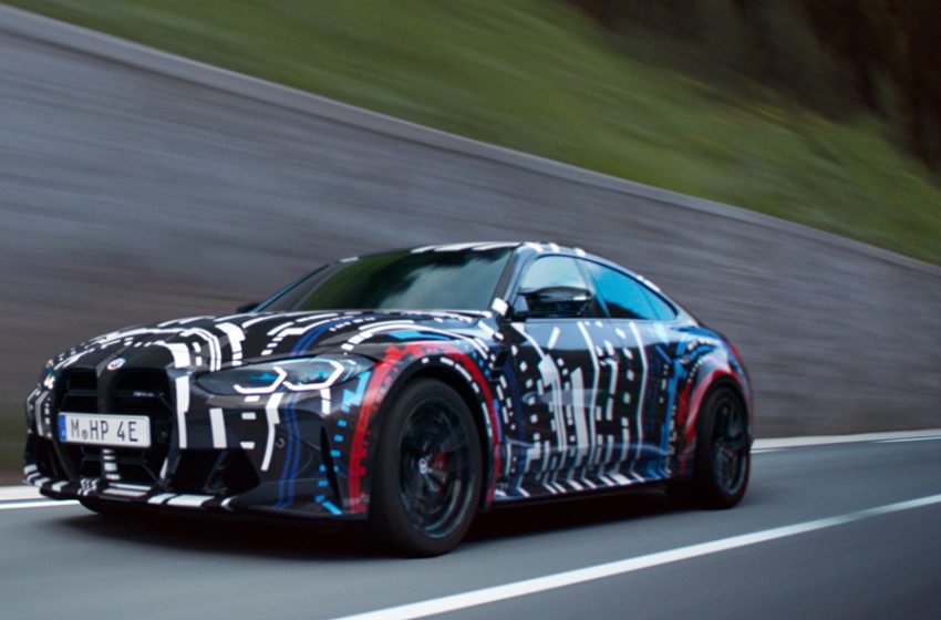  Ultimate driving dynamics: BMW M GmbH begins concept testing for all-electric high-performance models.