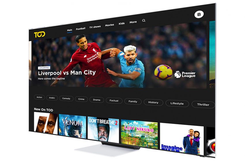  Samsung Electronics’s New Partnership with TOD to grant Smart TV Users the First Access to TOD TV app providing Live Sports and Entertainment Content
