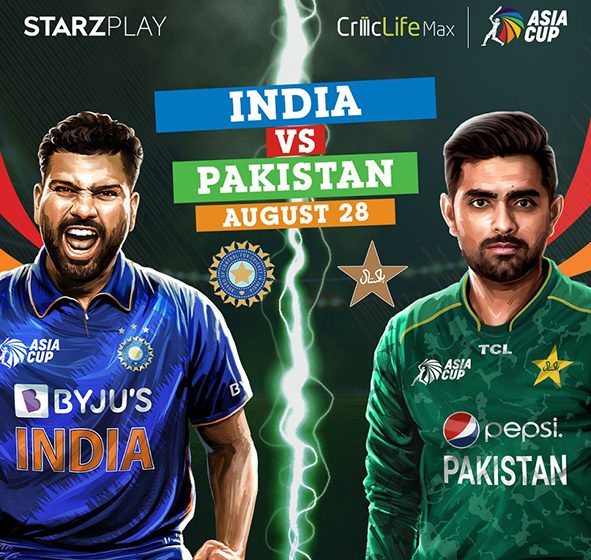  Watch archrivals India and Pakistan come face to face live on STARZPLAY