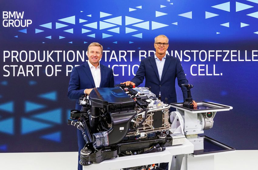  BMW Group commences in-house production of fuel cells for BMW iX5 Hydrogen in Munich