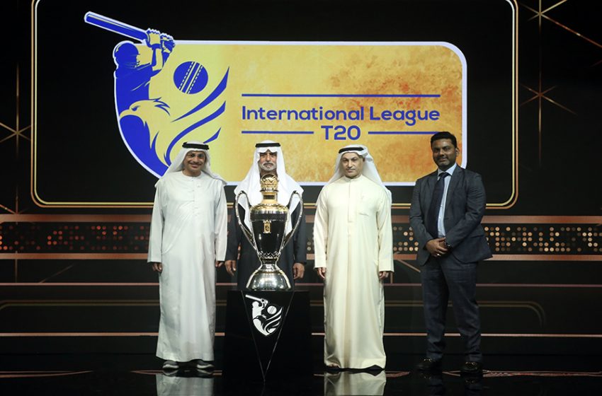  His Highness Sheikh Nahayan Mabarak Al Nahayan unveils ILT20 Trophy
