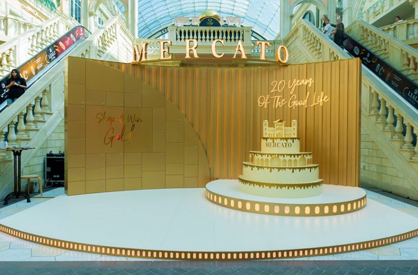  Mercato to treat its shoppers to an unforgettable 20th Anniversary celebration with instant gold prizes!