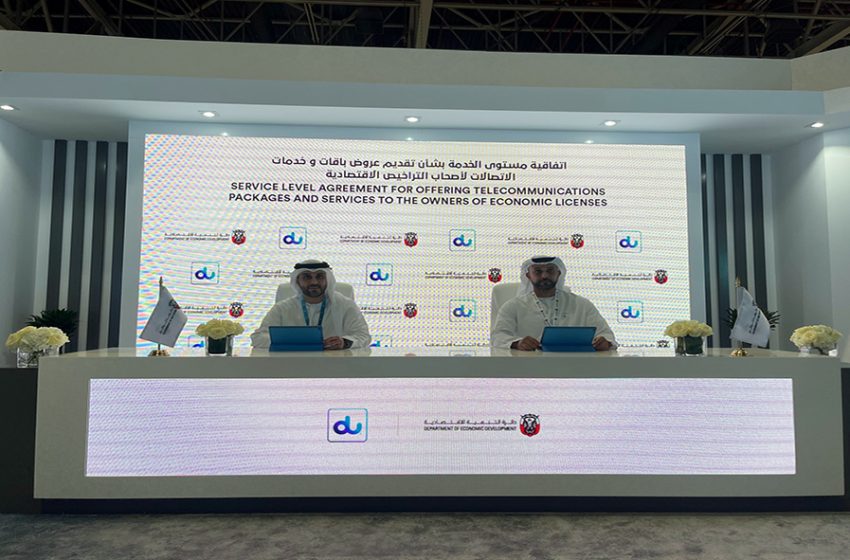  du partners with Abu Dhabi Department of Economic Development to enable telco services on TAMM platform