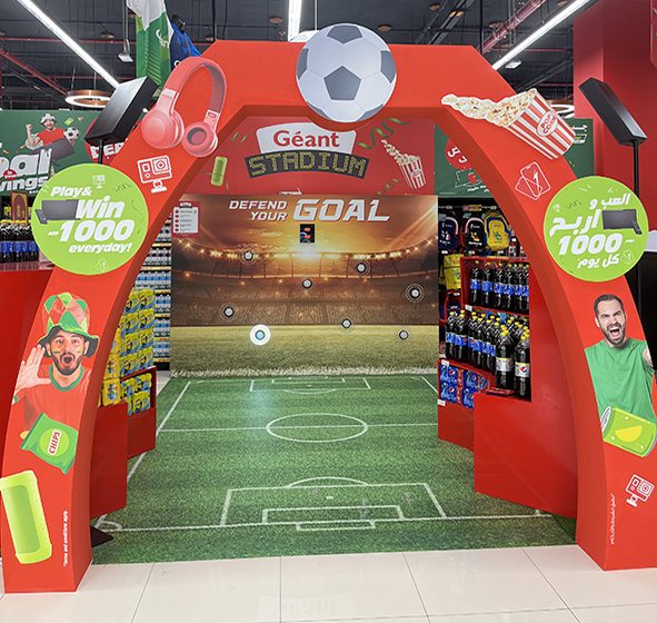  Get in on the Football Action at Géant’s In-Store Stadium