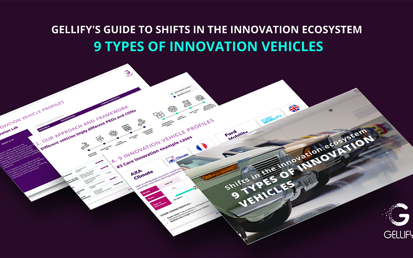  GELLIFY releases insightful new report on nine types of innovation vehicles