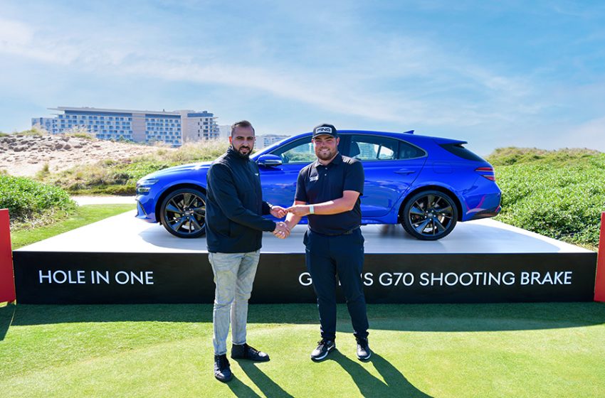  دان برادبري يفوز بسيارة جينيسيس في بطولة أبوظبي إتش إس بي سي للجولف لعام 2023