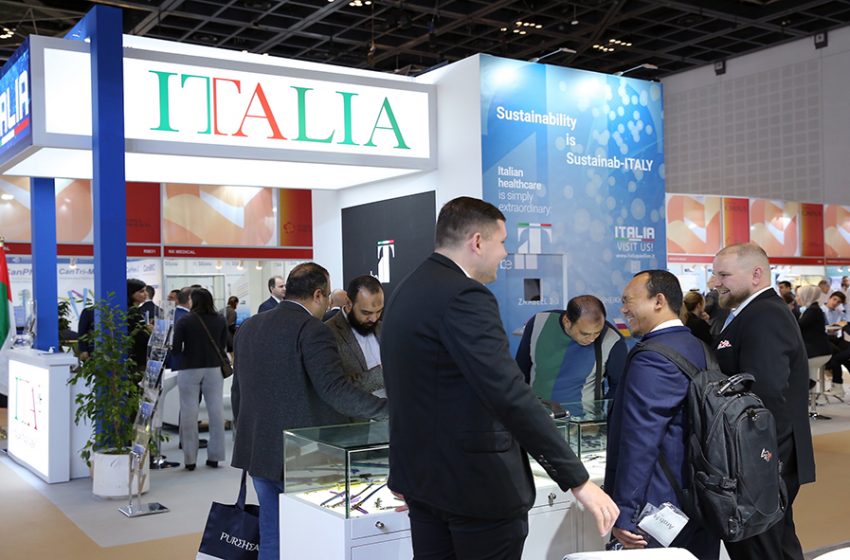  63% معدل النمو التجاري بين الإمارات وإيطاليا في قطاع الأجهزة الطبية والمنتجات الصيدلانية في عام 2022