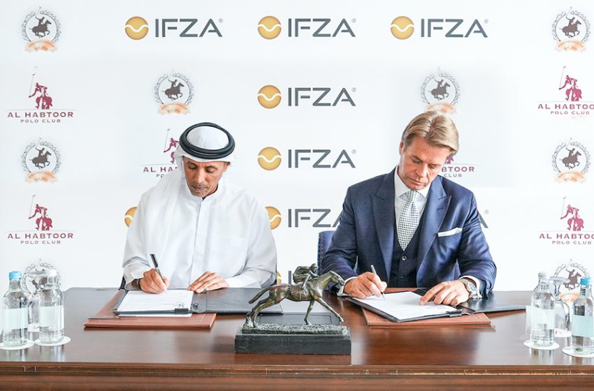  IFZA partners with Habtoor Polo Organization to sponsor Habtoor Polo Team at the Dubai Gold Cup Series