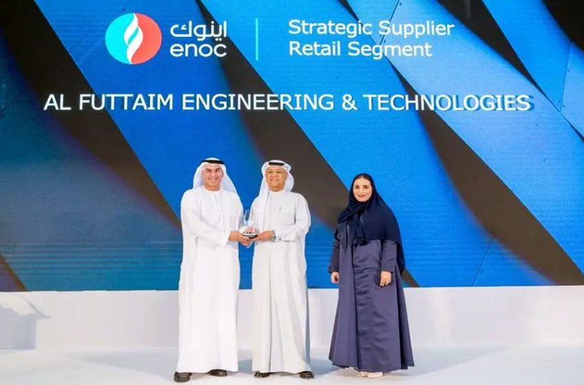  Al-Futtaim Engineering & Technologies recognized by ENOC for exceptional performance in the Retail Segment