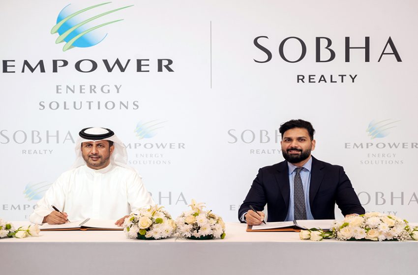  Empower signs agreement with Sobha Realty to provide 17,000 RT district cooling services to Sobha Hartland development