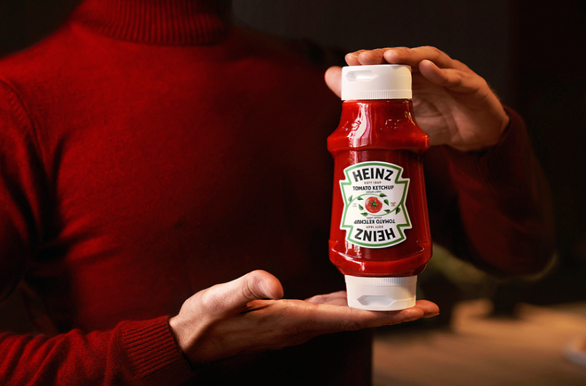  Heinz Cooks Up Saucy Solution to an Age-Old Problem with the Introduction of the Ketch-Up and Down Bottle