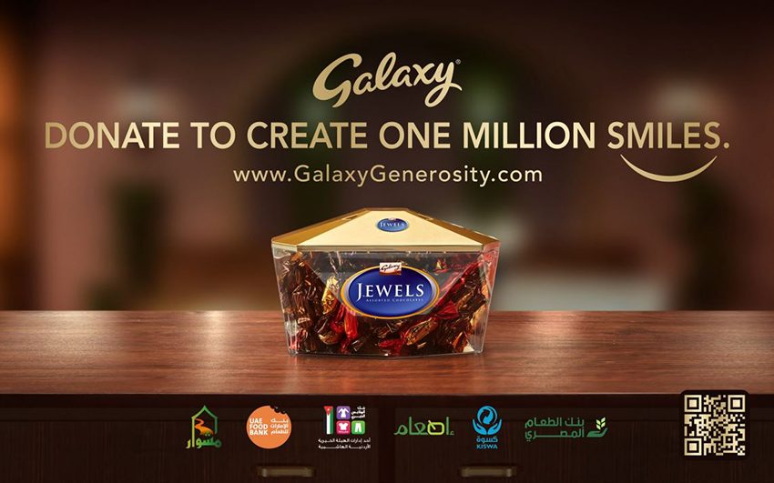  Mars Middle East & Africa sets target of one million donations through Galaxy Chocolate Arabia campaign during Ramadan