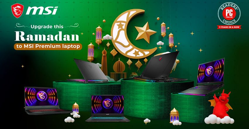  MSI تطلق دليل الشراء لشهر رمضان في الإمارات العربية المتحدة مع خصومات حصرية على أجهزة الكمبيوتر المحمولة
