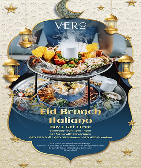 CELEBRATE EID AL-FITR WITH INCREDIBLE BRUNCH OFFERS AT HILTON JBR