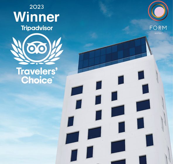  FORM Hotel Wins Travelers’ Choice Award from Tripadvisor