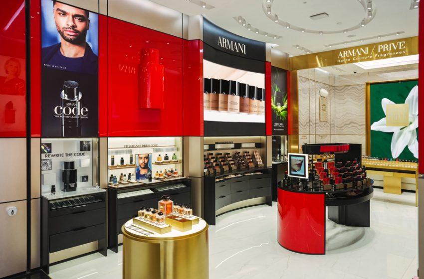 GIORGIO ARMANI BEAUTY OPENS AN ALL NEW FLAGSHIP BOUTIQUE IN RIYADH PARK MALL. Pan Time Arabia