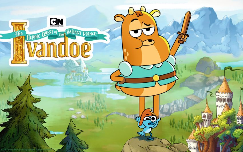  Cartoon Network Showcases its Brand-New Show Ivandoe At Dubai