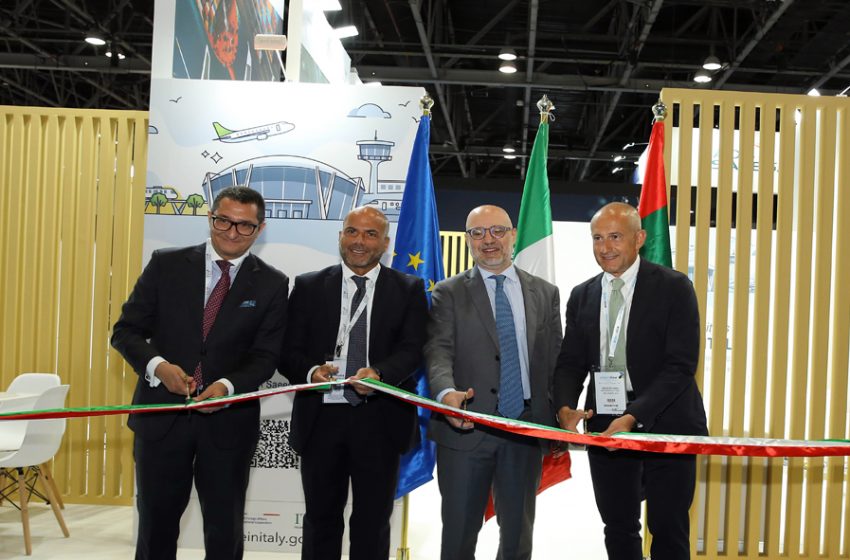  الشراكة الإيطالية الإماراتية تحقق و تنتج مطارات مبتكرة ومستدامة و صديقة للبيئة
