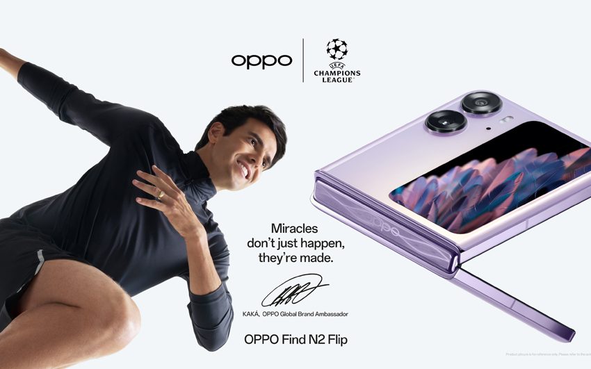  OPPO Announces Kaká as Global Brand Ambassador for its UEFA Champions League Partnership 2023