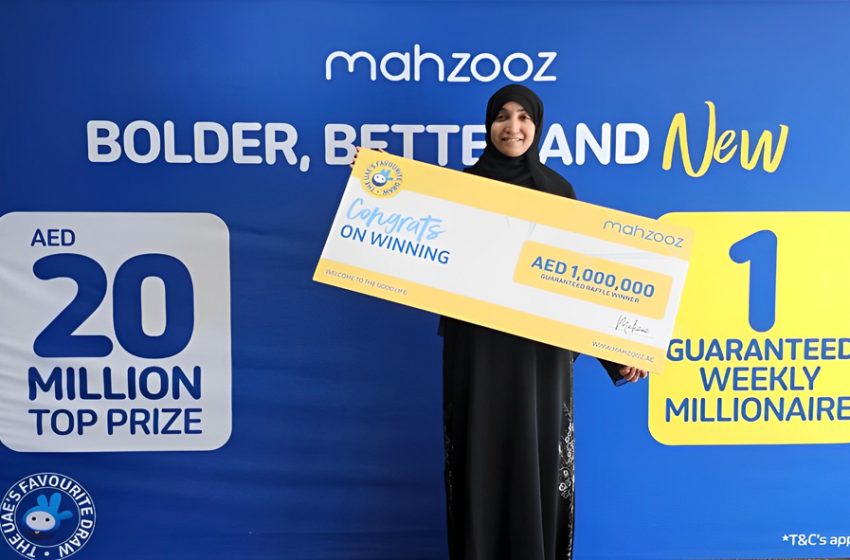  First Emirati woman to be a millionaire with Mahzooz