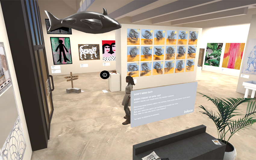  Explore Art Without Limits: Inloco’s Pop-up Gallery Goes Virtual in the Metaverse