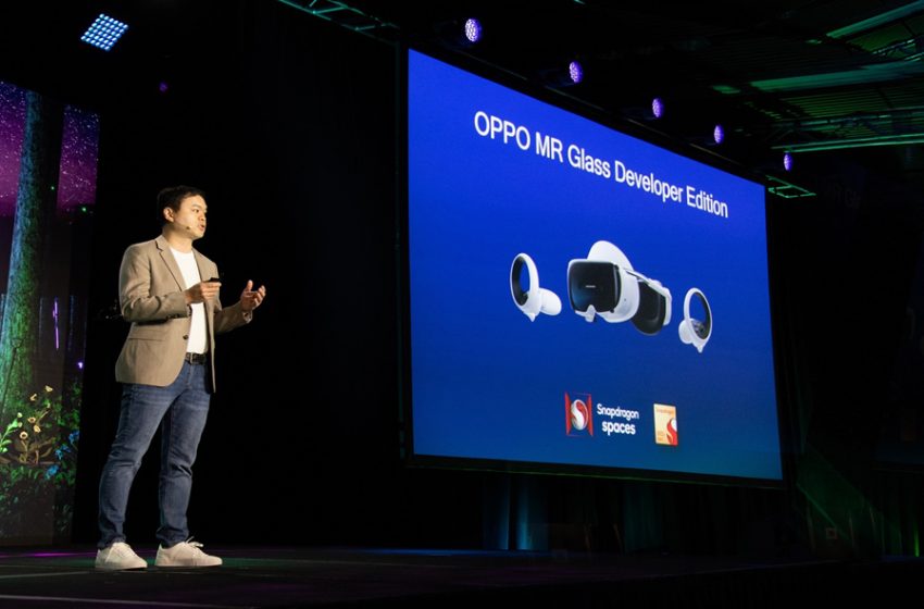  OPPO Launches OPPO MR Glass Developer Edition for Snapdragon Spaces™ XR Developers Platform at AWE 2023
