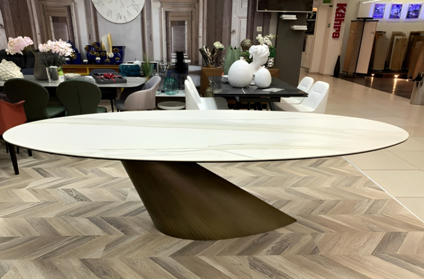  Discover Elegance and Functionality with the Oslo Table.. Domitalia’s Design Masterpiece